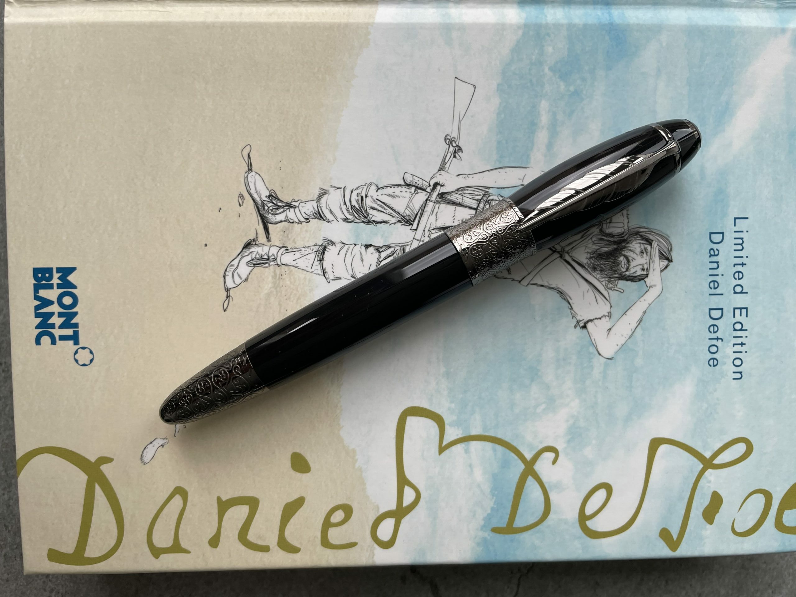 (SOLD) Montblanc Daniel Defoe Writers Edition 2014 Fountain Pen