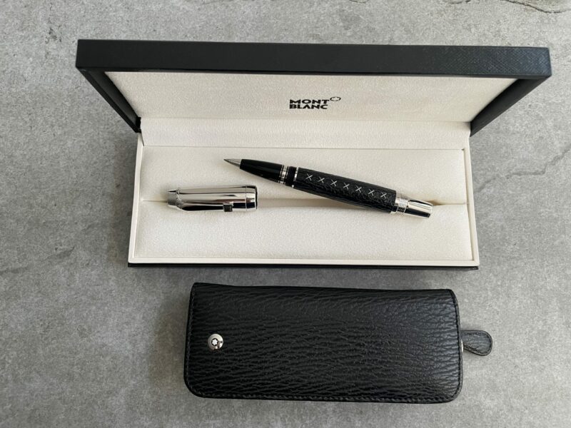 Montblanc Boheme Jewels Black Shark Roller + Pouch