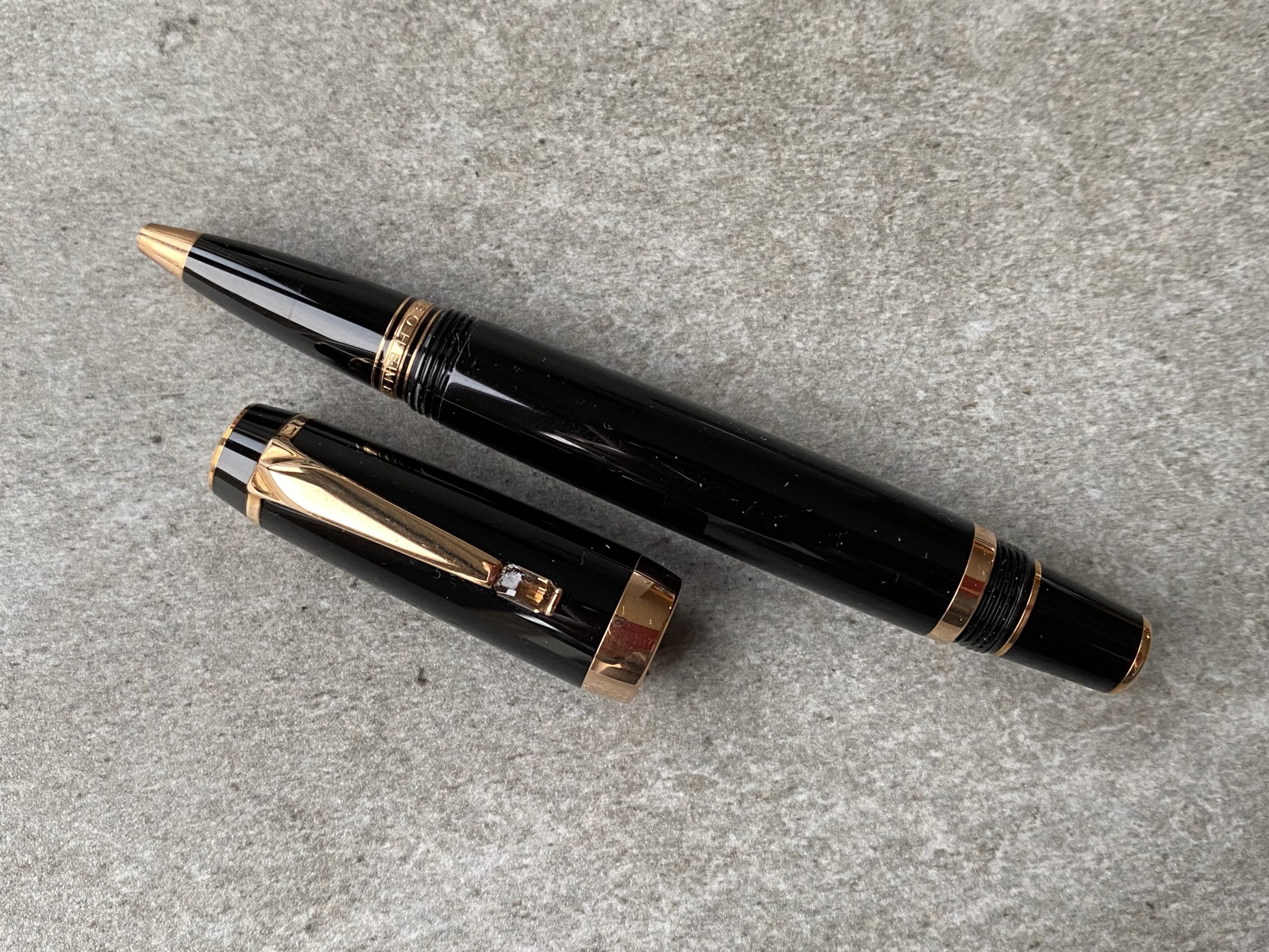 Montblanc Boheme Marron Smoky Brown Gemstone Roller