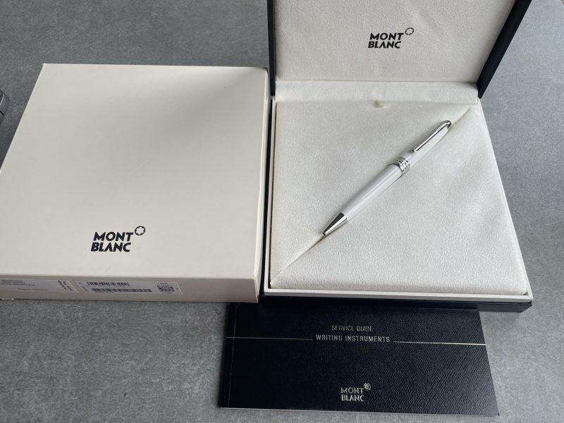 Montblanc Meisterstuck White Solitaire Classique 164 Ballpoint