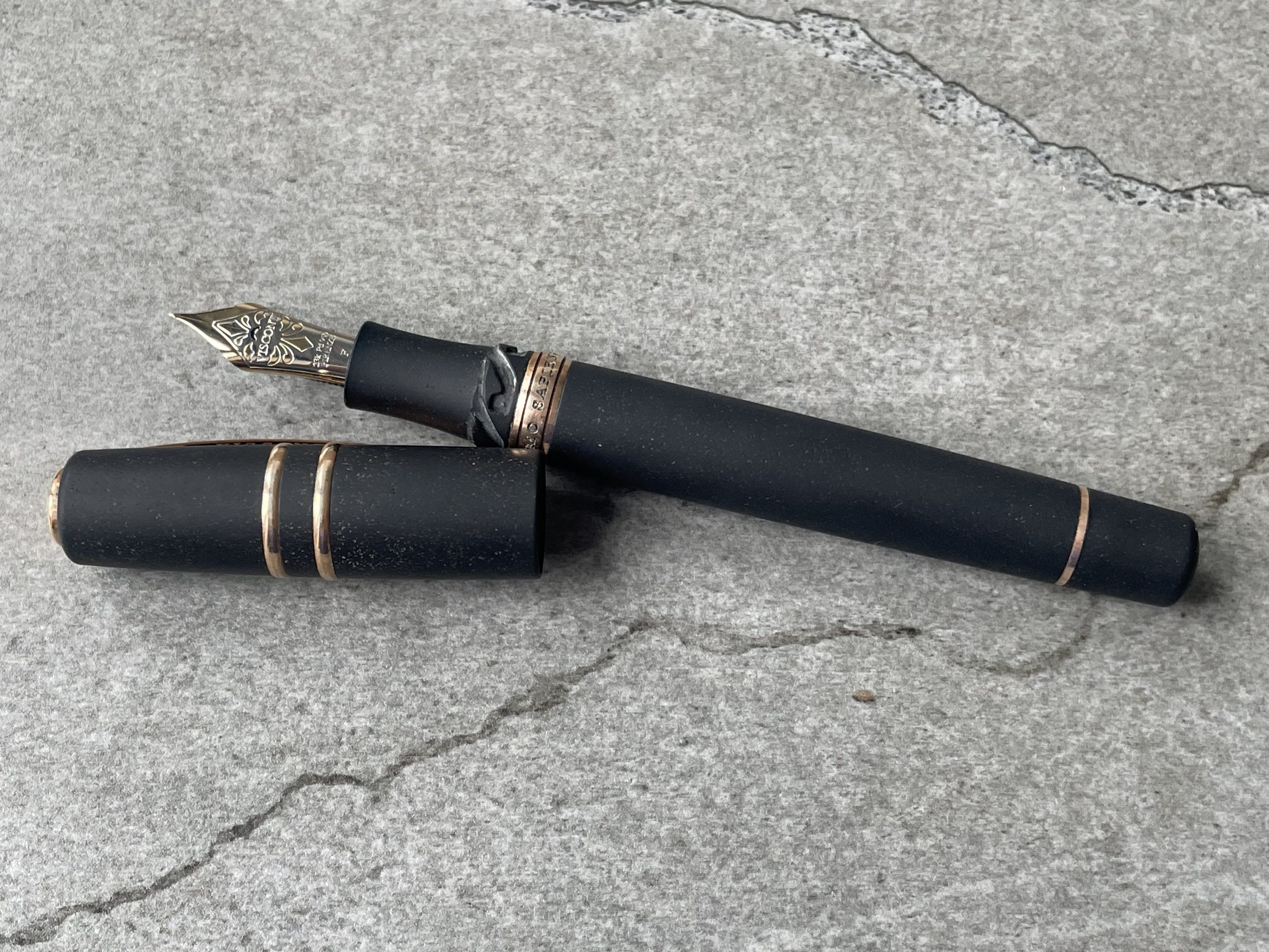 Visconti Homo Sapiens Lava Bronze Fountain Pen 23k PD Nib