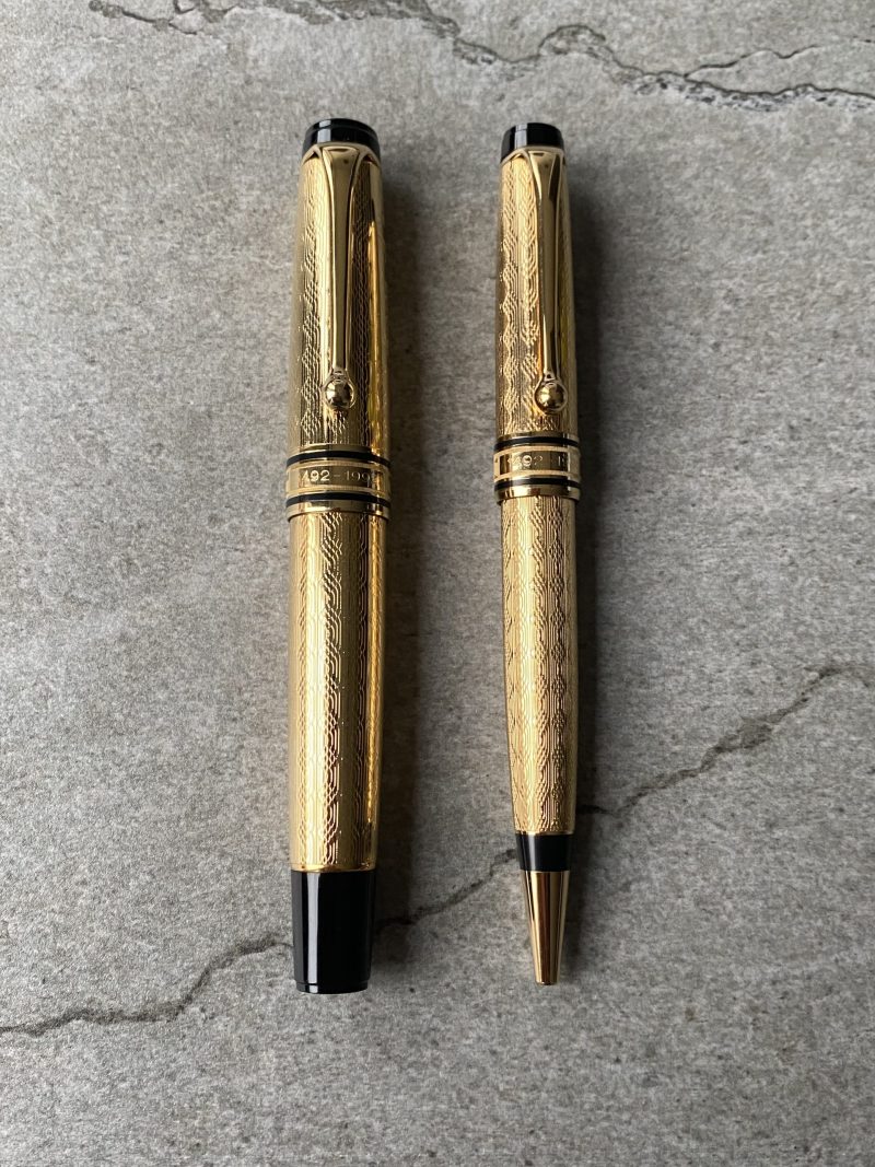 Aurora Cristoforo Colombo Limited Edition Fountain Pen + Ballpoint Same Number