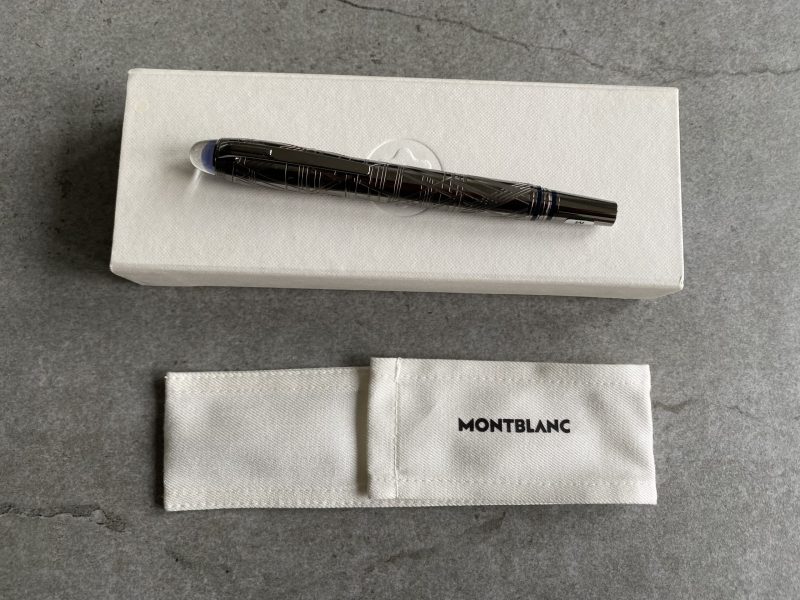 Montblanc Starwalker Spaceblue Metal Fountain Pen