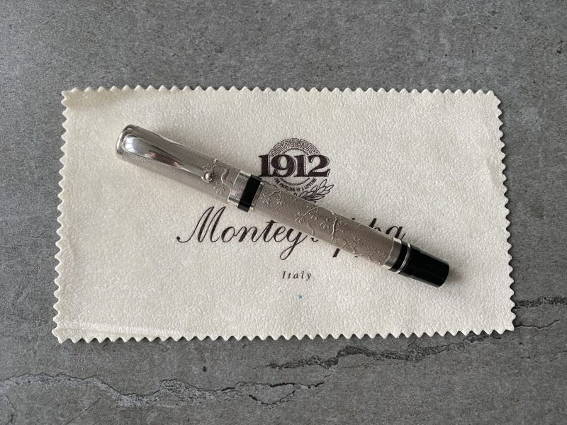 Montegrappa Cosmopolitan Japan Sterling Silver Limited Edition Fountain Pen